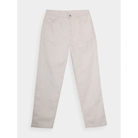 Jeansy straight z prostymi nogawkami damskie Outhorn OTHSS23TTROF176-83S