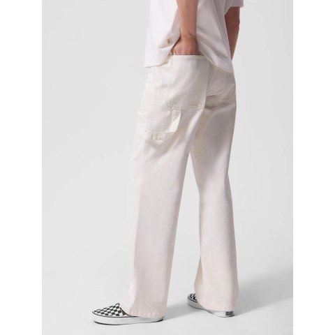 Jeansy straight z prostymi nogawkami damskie Outhorn OTHWSS24TTROF721-11S