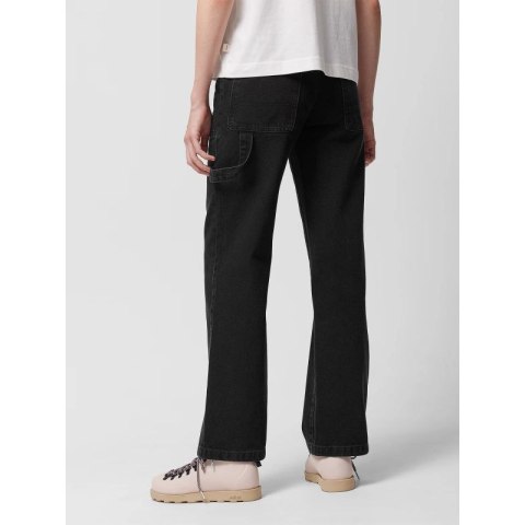 Jeansy straight z prostymi nogawkami damskie Outhorn OTHWSS24TTROF721-20S