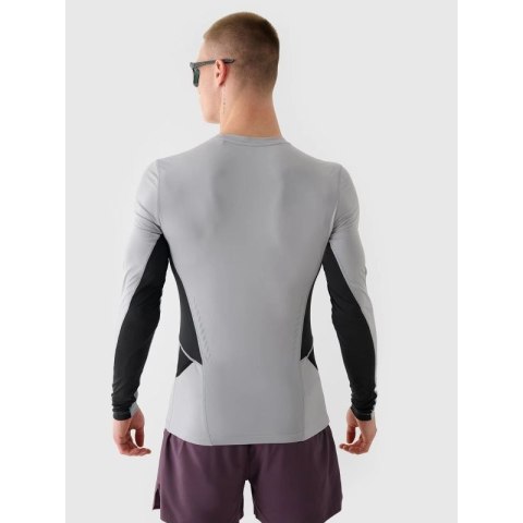 Longsleeve do biegania szybkoschnący męski 4F 4FWAW24TFLOM252-27S