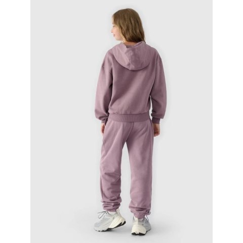 Spodnie dresowe joggery dziewczęce 4F Junior 4FJWAW24TTROF754-51S