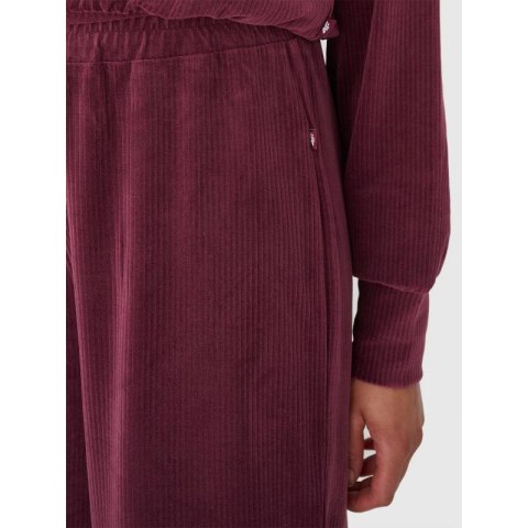 Spodnie dresowe z weluru z szerokimi nogawkami damskie 4F 4FRAW24TTROF1352-60S