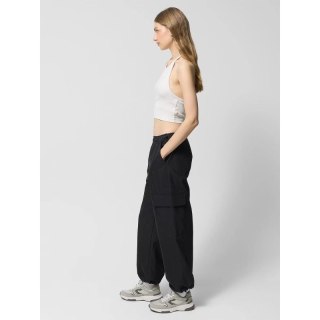 Spodnie tkaninowe parachute damskie Outhorn OTHWSS24TTROF727-20S