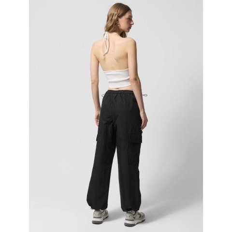 Spodnie tkaninowe parachute damskie Outhorn OTHWSS24TTROF727-20S