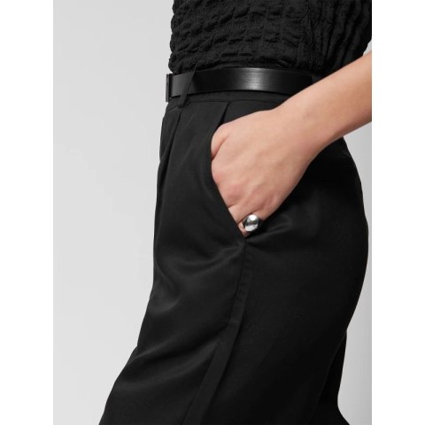 Spodnie tkaninowe z lyocellu damskie Outhorn OTHWSS24TTROF725-20S