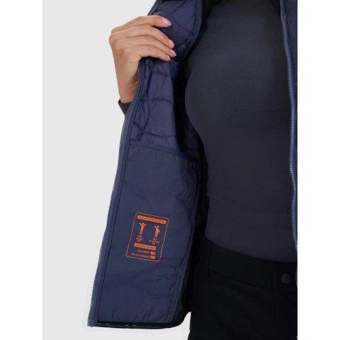 Bezrękawnik trekkingowy z wypełnieniem Primaloft Black damski 4F 4FWSS25TVJAF180-22S