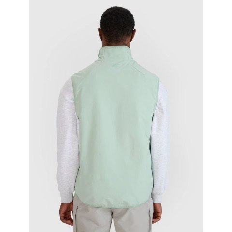 Bezrękawnik ze stójką męski 4F 4FWSS25TVJAM194-47S