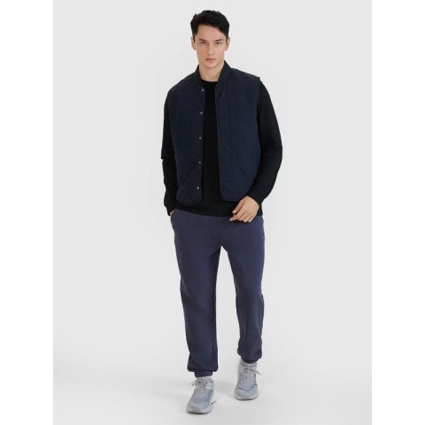 Bezrękawnik ze stójką męski 4F 4FWSS25TVJAM210-20S