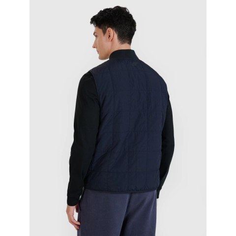 Bezrękawnik ze stójką męski 4F 4FWSS25TVJAM210-20S