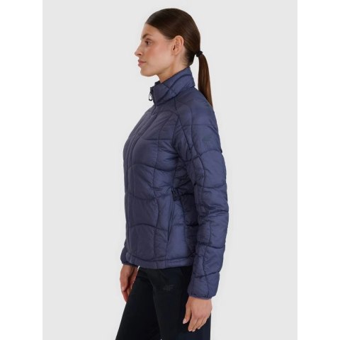 Kurtka puchowa trekkingowa z wypełnieniem Primaloft Silver damska 4F 4FWSS25TDJAF531-22S
