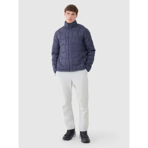 Kurtka puchowa trekkingowa z wypełnieniem Primaloft Silver męska 4F 4FWSS25TDJAM527-22S