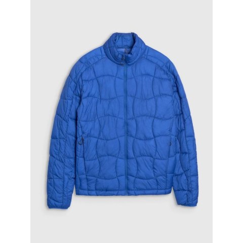 Kurtka puchowa trekkingowa z wypełnieniem Primaloft Silver męska 4F 4FWSS25TDJAM527-36S