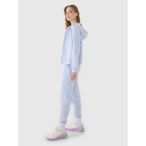 Spodnie damskie dresowe joggery z modalem 4F 4FWSS25TTROF1010-34S