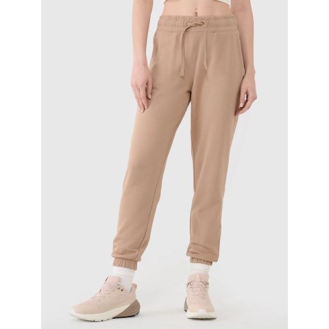 Spodnie dresowe joggery damskie 4F 4FWSS25TTROF0993-83S