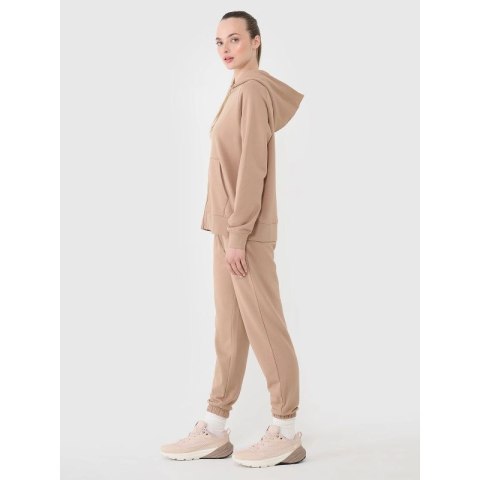 Spodnie dresowe joggery damskie 4F 4FWSS25TTROF0993-83S