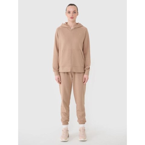 Spodnie dresowe joggery damskie 4F 4FWSS25TTROF0993-83S