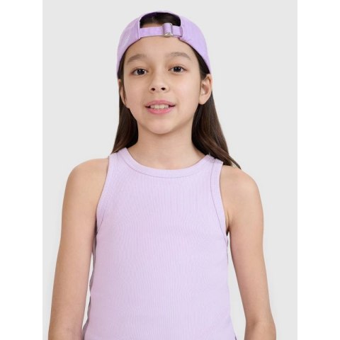 Dziewczęcy top basic 4F 4FJWSS25TSLEF111-52S