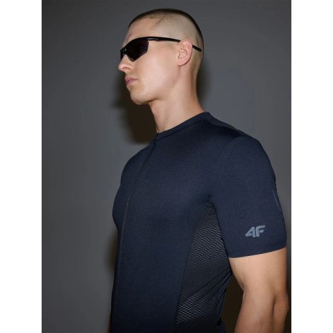 Koszulka rowerowa rozpinana męska 4F 4FWSS25TFTSM1285-20S