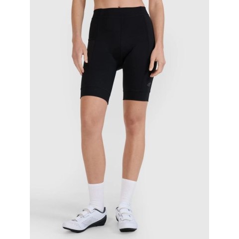 Legginsy kolarki rowerowe z żelową wkładką damskie 4F 4FWSS25TFSTF034-20S