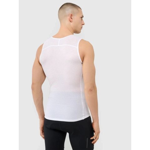 Tank top rowerowy szybkoschnący męski 4F 4FWSS25TFSLM433-11S