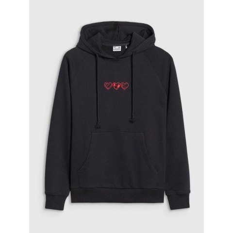 Bluza damska dresowa nierozpinana z kapturem 4F 4FRSS25TSWSF2265-20S