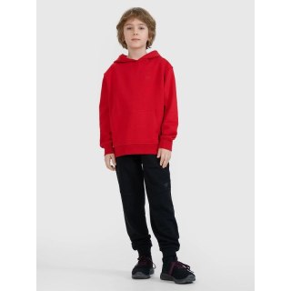 Bluza dresowa nierozpinana z kapturem chłopięca 4F 4FJWSS25TSWSM1852-62S