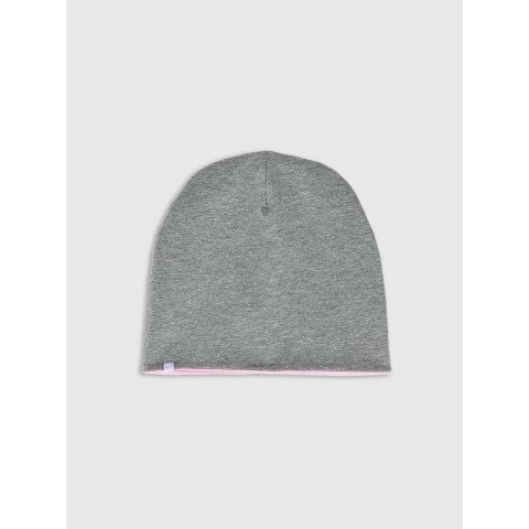 Czapka beanie dwustronna dziecięca 4F 4FJWSS25ACAPU505-51S