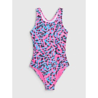 Dziewczęcy kostium kąpielowy jednoczęściowy 4F 4FJWSS25USWSF098-96A