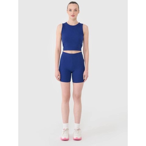 Legginsy krótkie dzianinowe damskie 4F 4FRSS25TSTIF016-31S