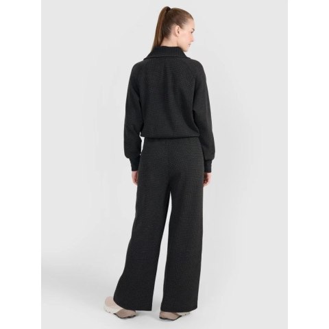 Spodnie oversize z szerokimi nogawkami damskie 4F 4FRSS25TTROF1396-20S