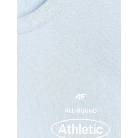 T-shirt regular z nadrukiem męski 4F 4FRSS25TTSHM2688-34S
