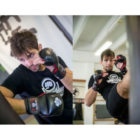 Rękawice MMAsparingowe S/M - Phantom Red - Valor Series