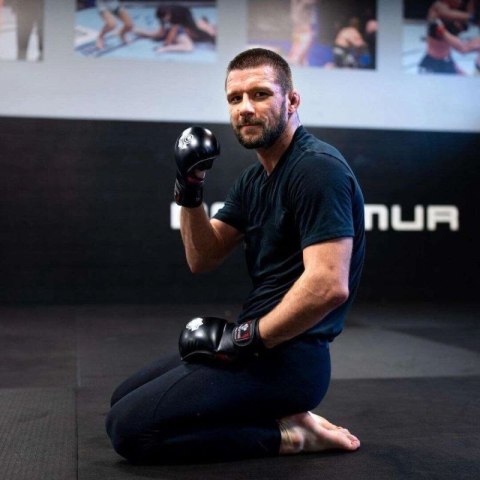 Rękawice MMAsparingowe S/M - Phantom Red - Valor Series