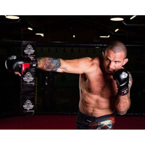 Rękawice MMAsparingowe S/M - Phantom Red - Valor Series