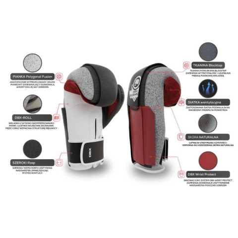 Rękawice bokserskie z systemem ActivClima i Wrist Protect B-3PRO - 10 oz