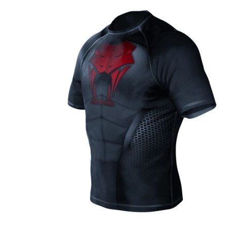Koszulka kompresyjna "Snake" typu Rashguard powstała z materiału DBX MORE DRY M