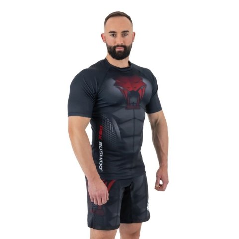 Koszulka kompresyjna "Snake" typu Rashguard powstała z materiału DBX MORE DRY M