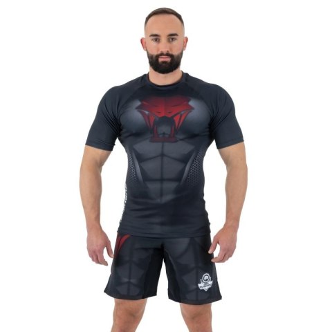 Koszulka kompresyjna "Snake" typu Rashguard powstała z materiału DBX MORE DRY M