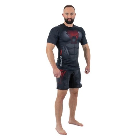 Koszulka kompresyjna "Snake" typu Rashguard powstała z materiału DBX MORE DRY M