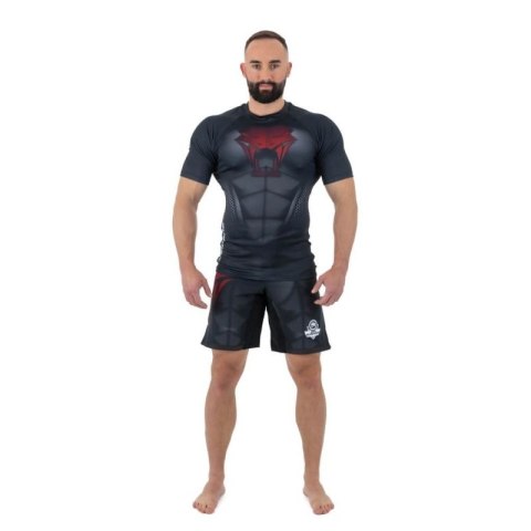 Koszulka kompresyjna "Snake" typu Rashguard powstała z materiału DBX MORE DRY M