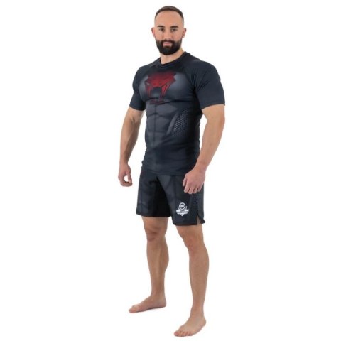 Koszulka kompresyjna "Snake" typu Rashguard powstała z materiału DBX MORE DRY M