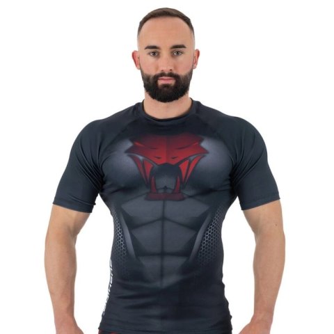 Koszulka kompresyjna "Snake" typu Rashguard powstała z materiału DBX MORE DRY M