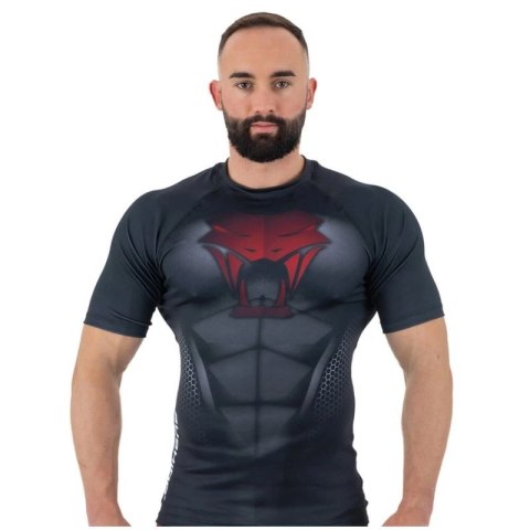 Koszulka kompresyjna "Snake" typu Rashguard powstała z materiału DBX MORE DRY M