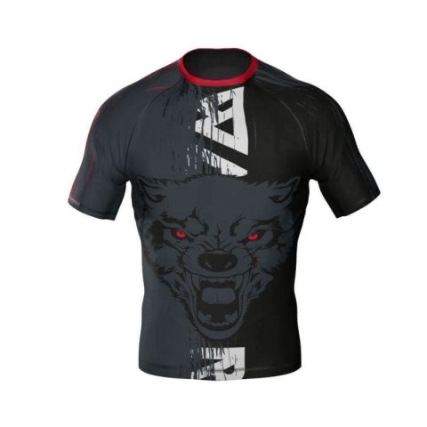 Koszulka kompresyjna "Wolf" typu Rashguard powstała z materiału DBX MORE DRY XL
