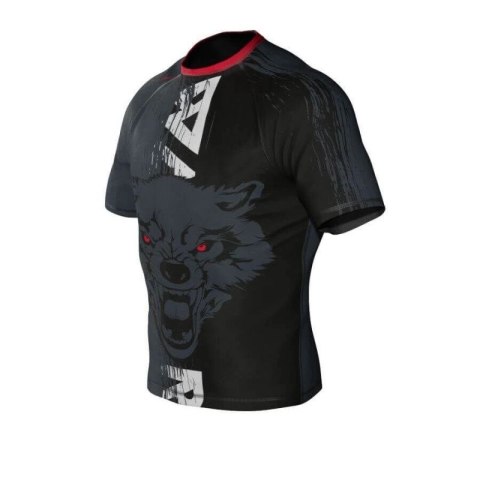 Koszulka kompresyjna "Wolf" typu Rashguard powstała z materiału DBX MORE DRY XL