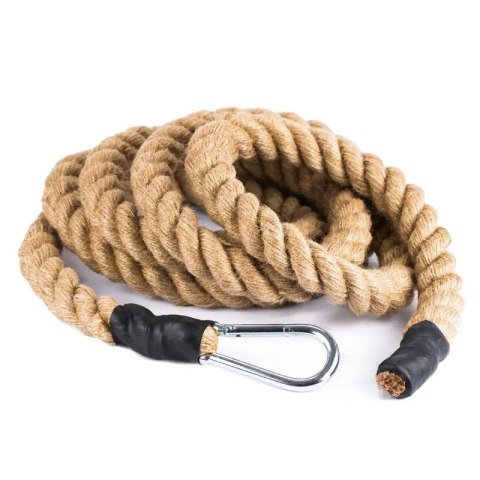 Lina do wspinania, CLIMBING ROPE - Jutowa - 3 m