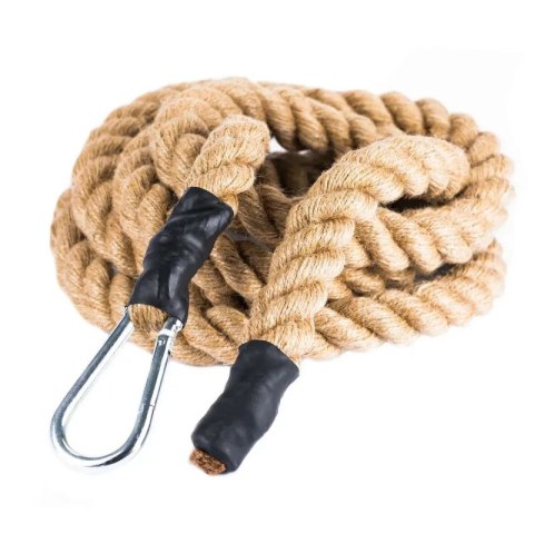 Lina do wspinania, CLIMBING ROPE - Jutowa - 3 m