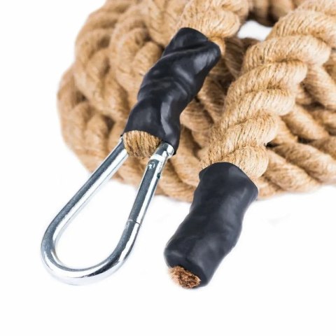 Lina do wspinania, CLIMBING ROPE - Jutowa - 3 m