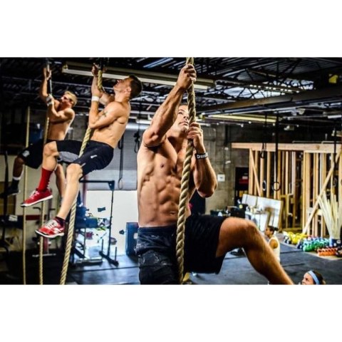 Lina do wspinania, CLIMBING ROPE - Jutowa - 3 m