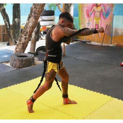 P4 - Zestaw gum treningowych do boksu i kickboxingu - Ręce + Nogi